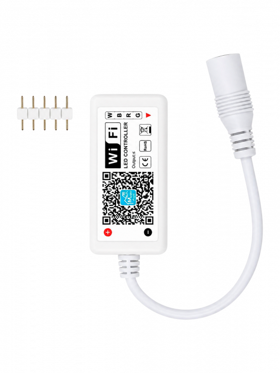 Огонек OG-LDL23 LED контроллер DC 5-24В (Wi-Fi, RGBW, 5PIN)
